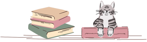 Reaching Cat drawing of a striped cat reaching up and out with one paw